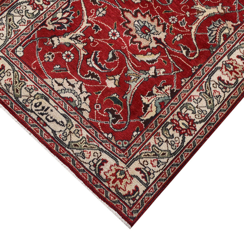 Runner Perser Rug - Tabriz - 458 x 81 cm - red