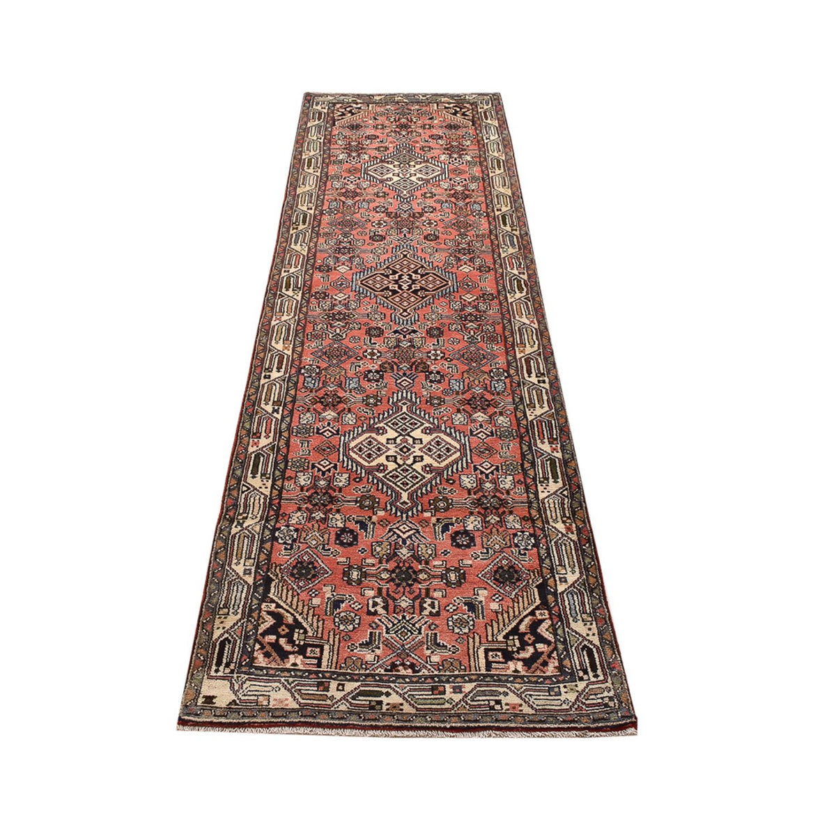 Runner Perser Rug - Nomadic - 285 x 76 cm - light red