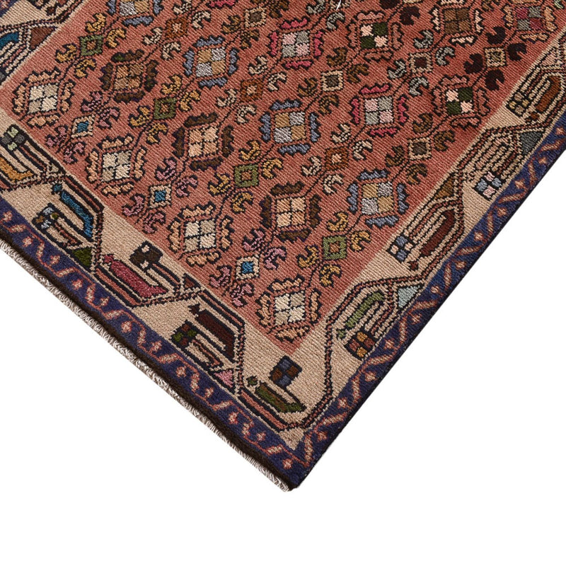 Runner Perser Rug - Nomadic - 278 x 78 cm - light red