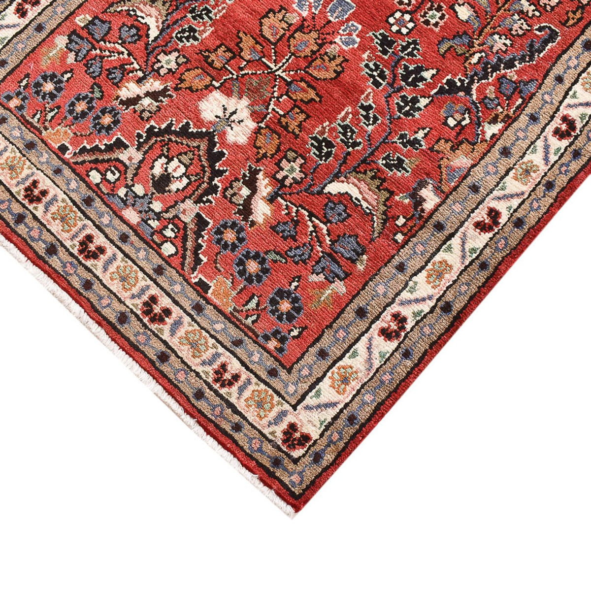 Runner Perser Rug - Nomadic - 215 x 86 cm - red
