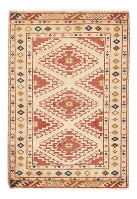 Turkaman Rug - 89 x 62 cm - multicolored