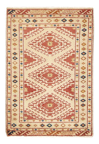 Turkaman Rug - 89 x 62 cm - multicolored