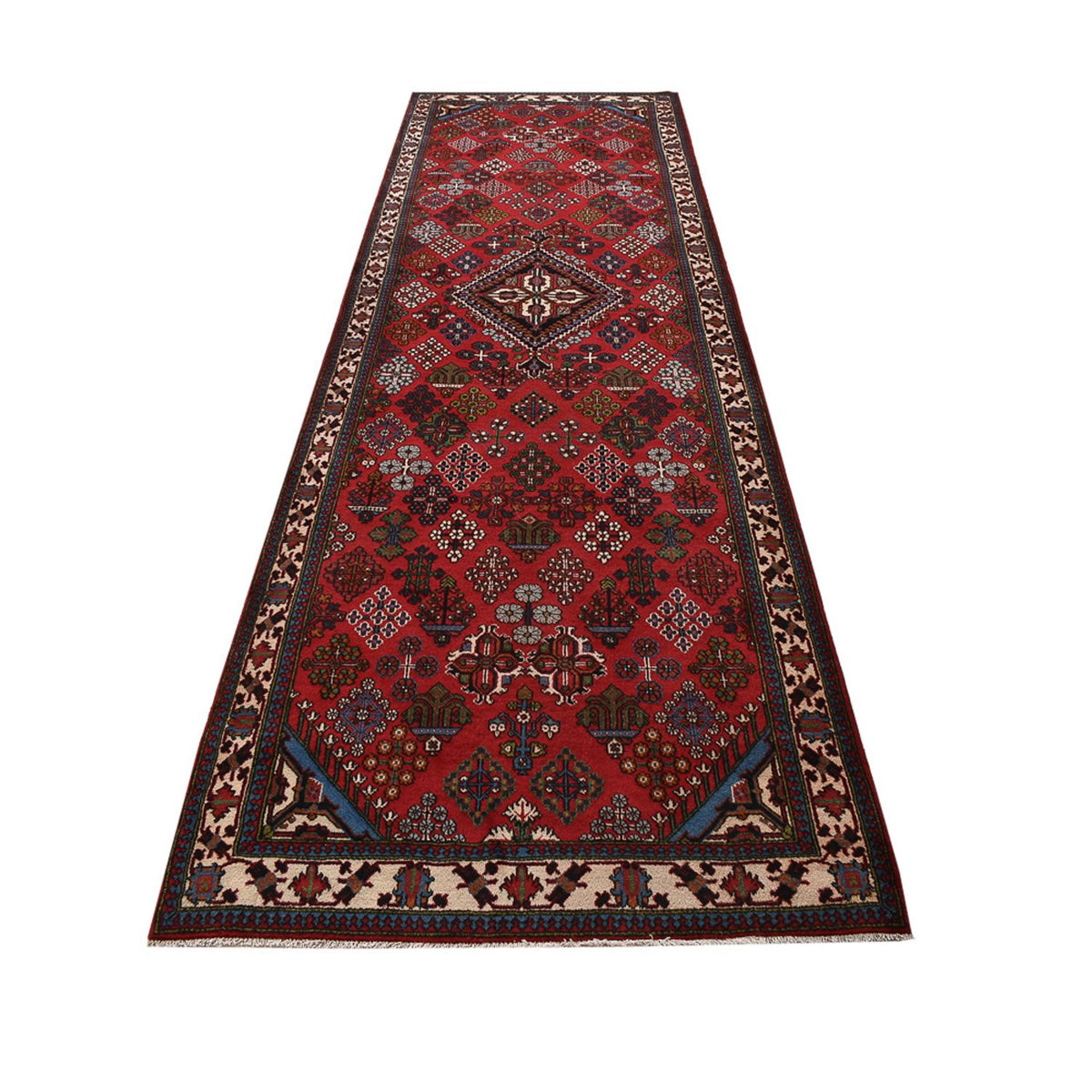 Runner Perser Rug - Nomadic - 398 x 122 cm - red