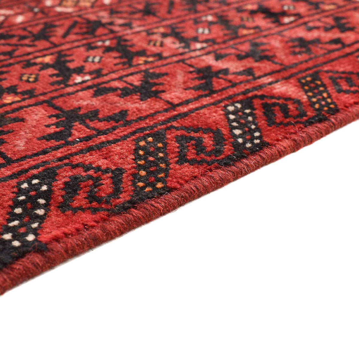 Turkaman Rug - 150 x 117 cm - red