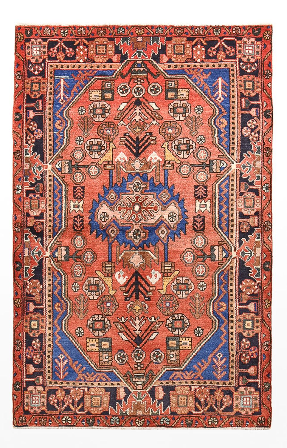 Perser Rug - Nomadic - 168 x 108 cm - light red