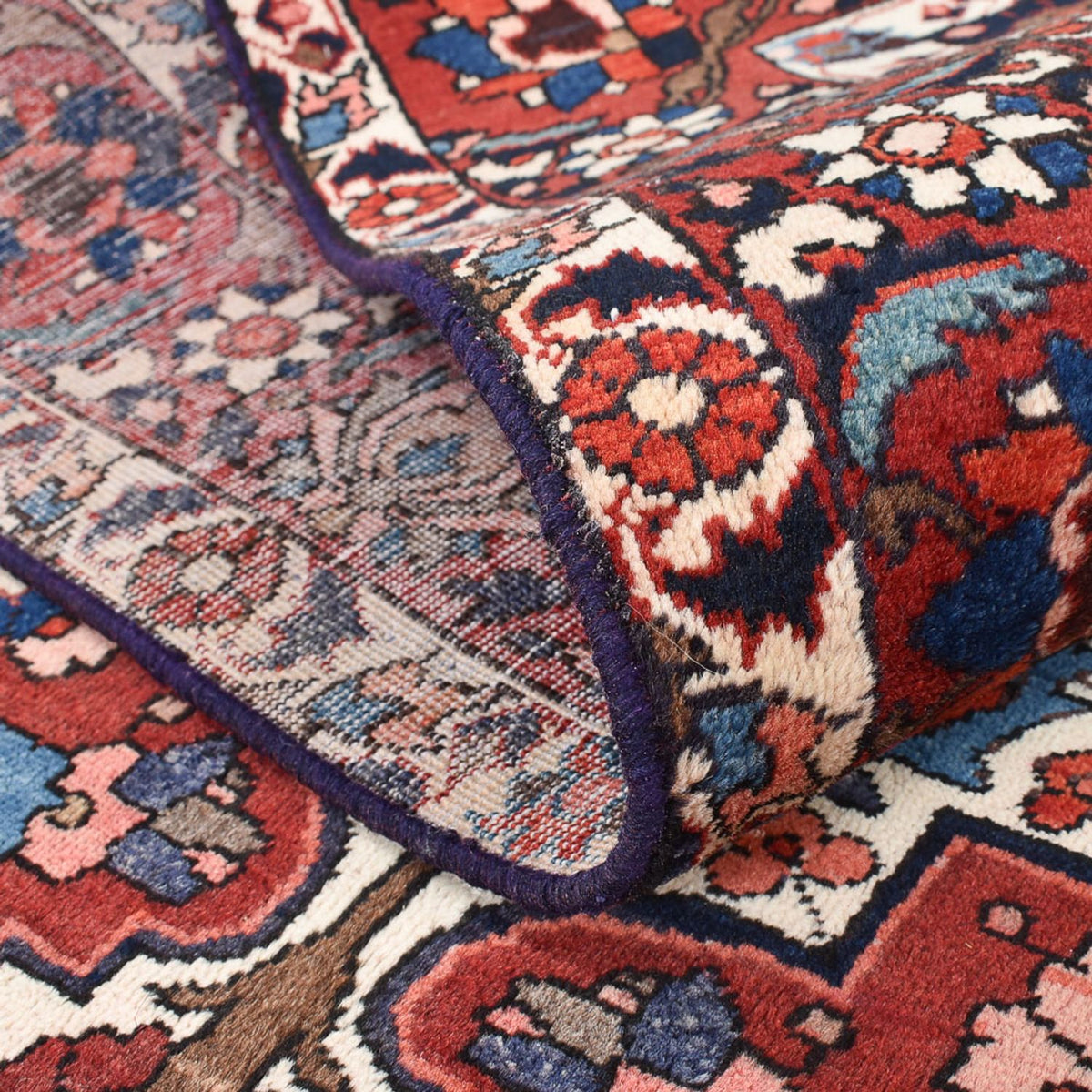 Perser Rug - Nomadic - 205 x 142 cm - red