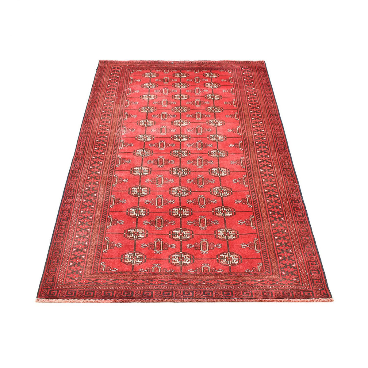 Turkaman Rug - 182 x 113 cm - red
