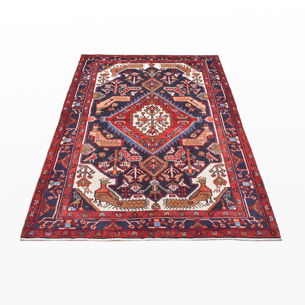 Perser Rug - Nomadic - 210 x 143 cm - multicolored