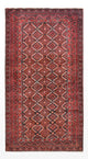 Läufer Belutsch - 180 x 93 cm - rot