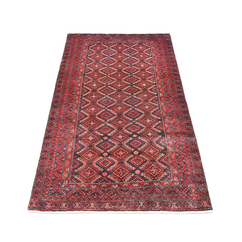Runner Belutsch Rug - 180 x 93 cm - red