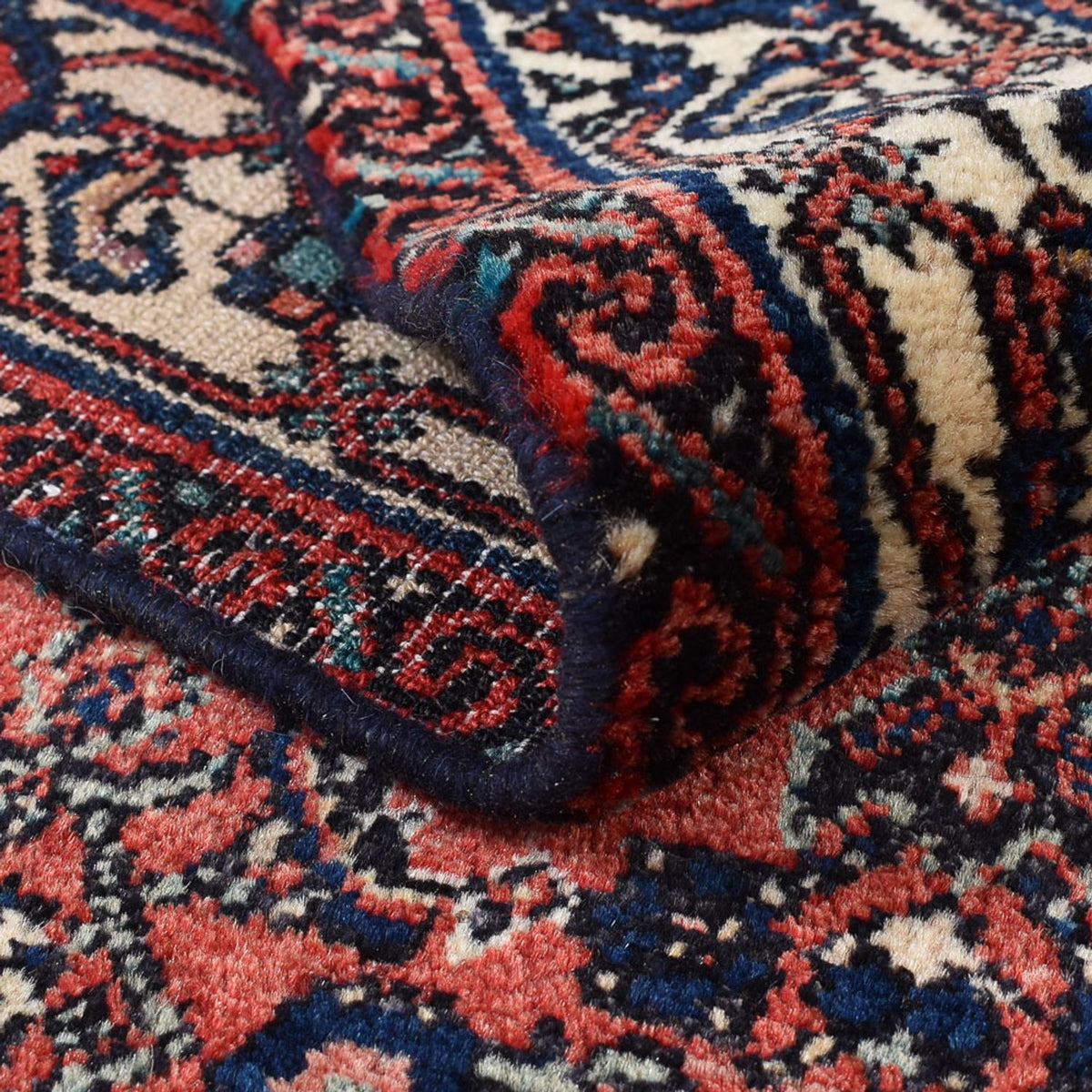 Perser Rug - Nomadic - 151 x 103 cm - light red