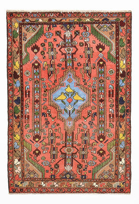 Perser Rug - Nomadic - 155 x 104 cm - light red