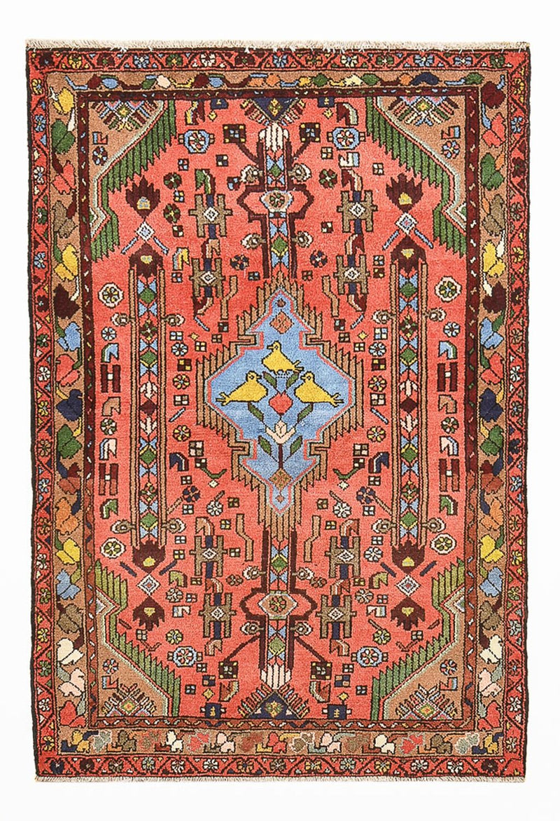 Perser Rug - Nomadic - 155 x 104 cm - light red