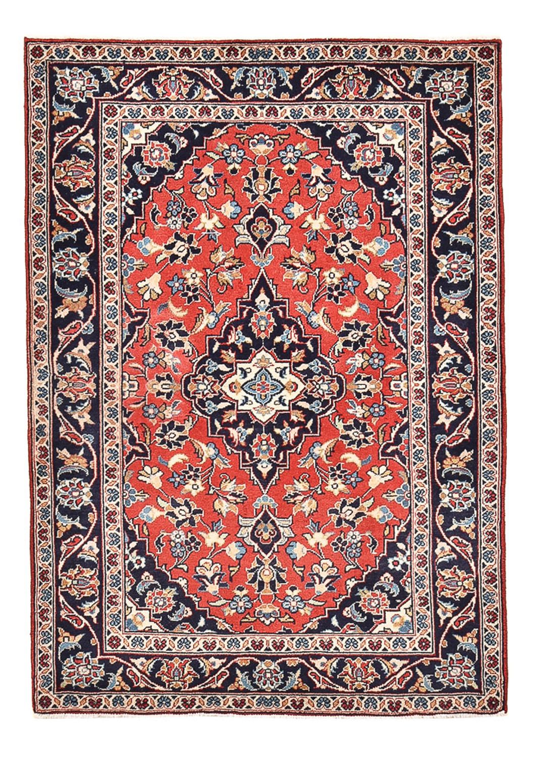 Perser Rug - Keshan - 150 x 98 cm - red