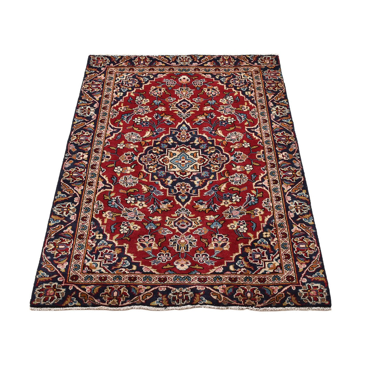 Perser Rug - Keshan - 142 x 88 cm - red