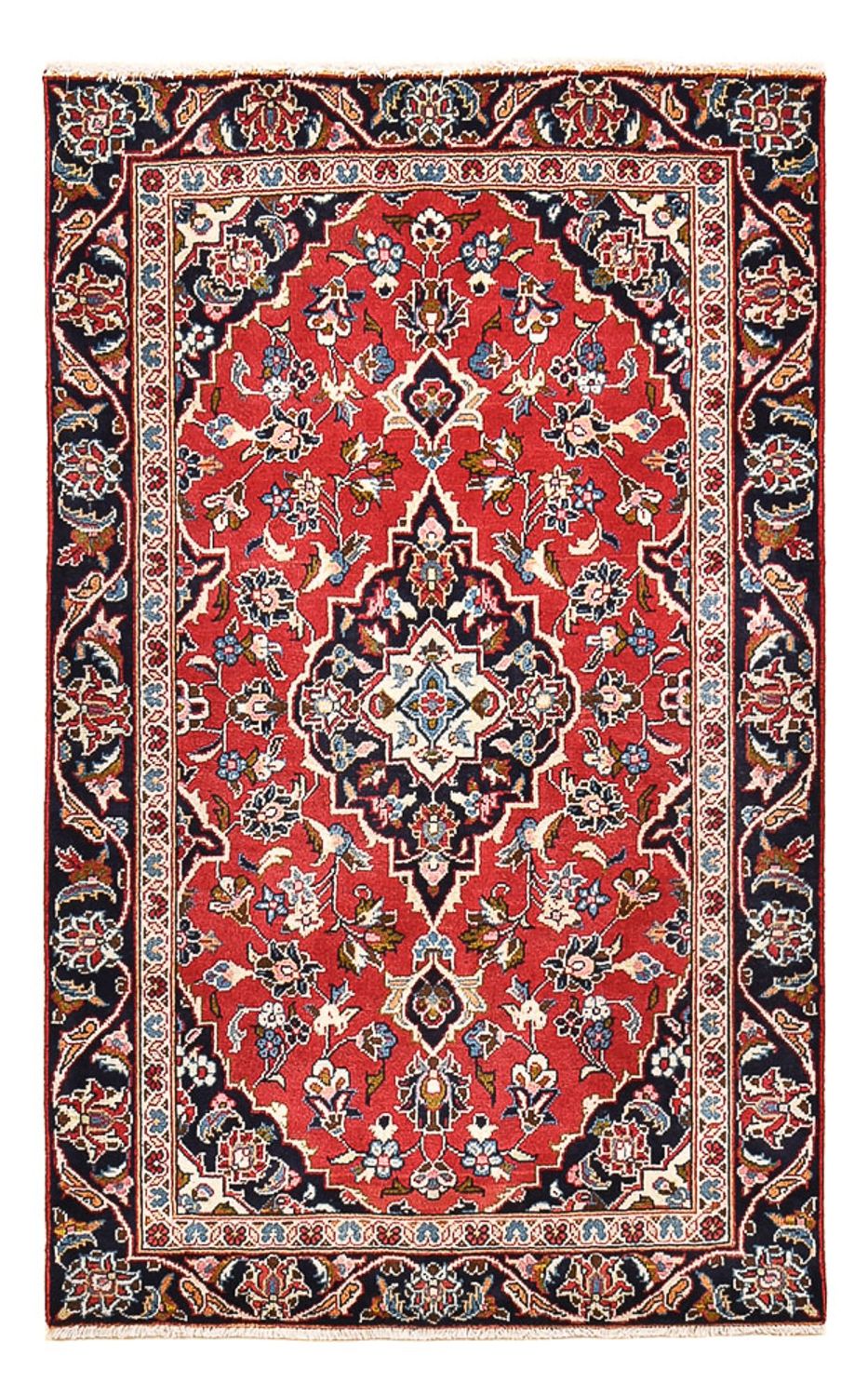 Perser Rug - Keshan - 142 x 90 cm - red