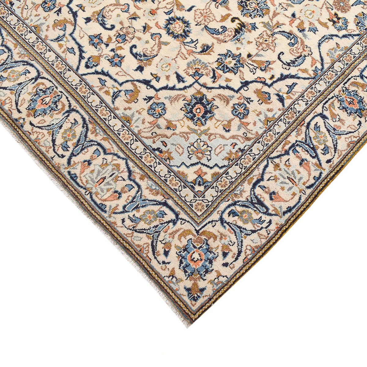 Perser Rug - Keshan - 248 x 133 cm - sand