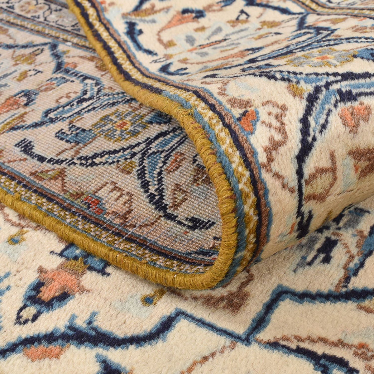 Perser Rug - Keshan - 248 x 133 cm - sand