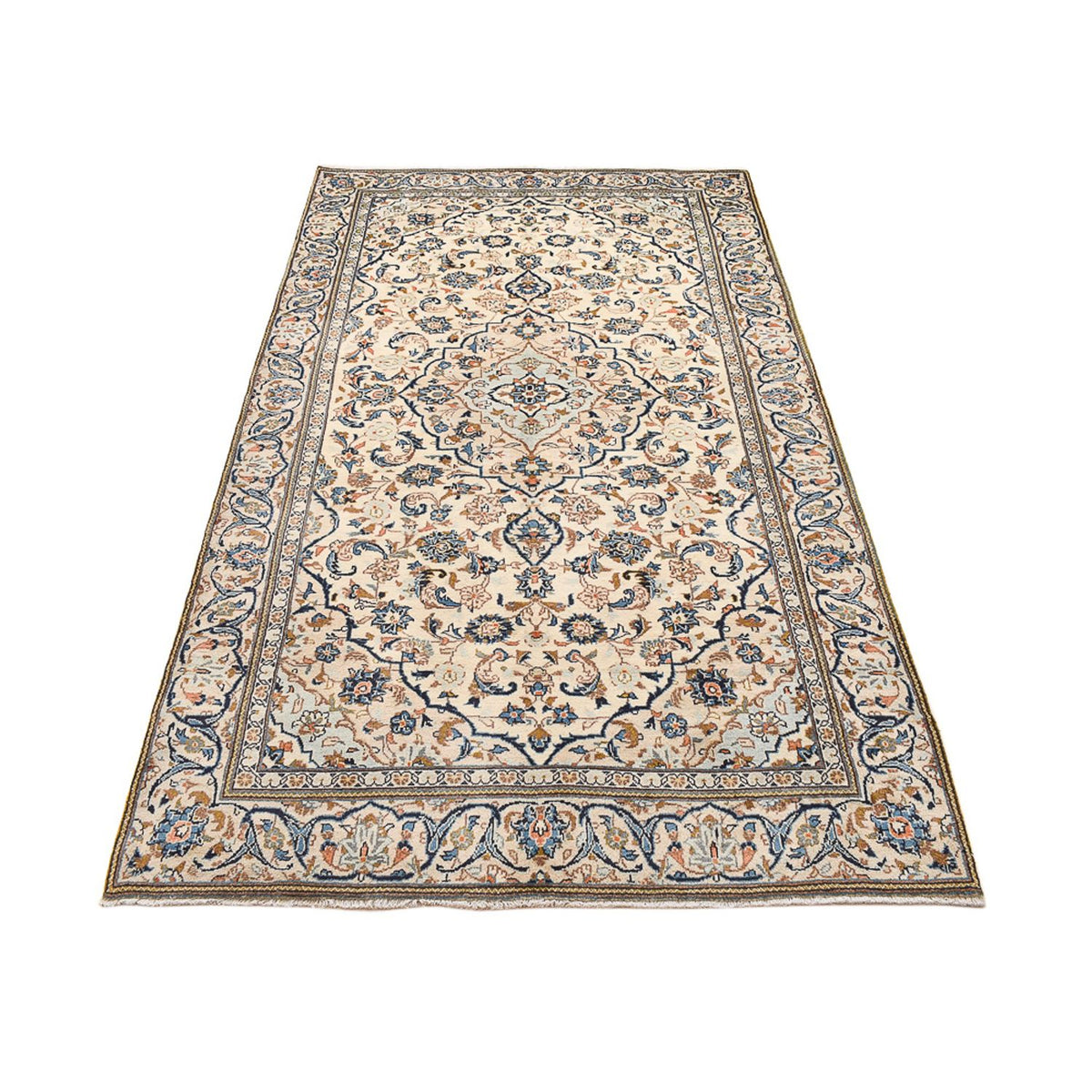 Perser Rug - Keshan - 248 x 133 cm - sand