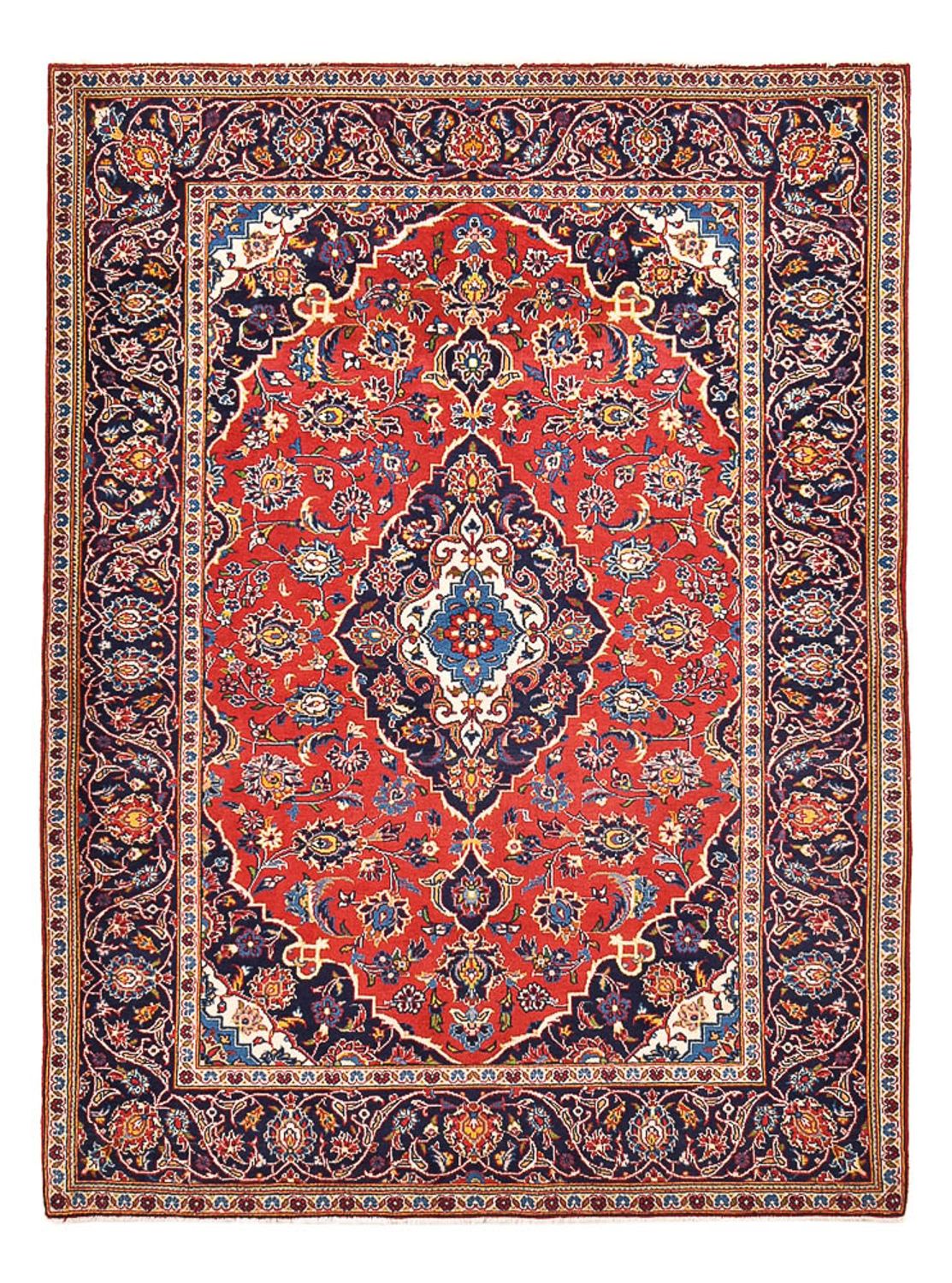 Perser Rug - Keshan - 210 x 152 cm - red