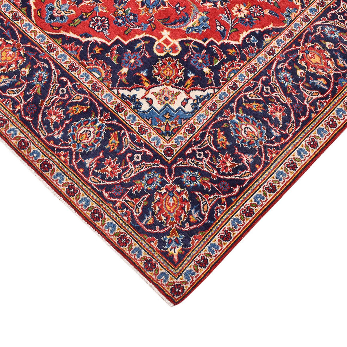 Perser Rug - Keshan - 210 x 152 cm - red