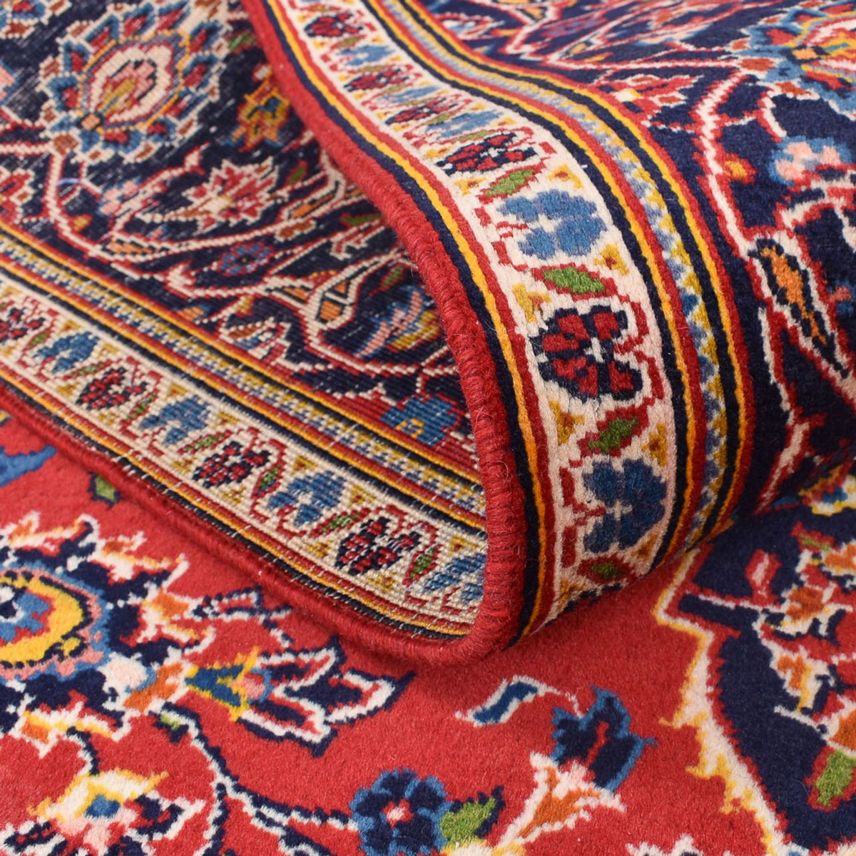 Perser Rug - Keshan - 210 x 152 cm - red