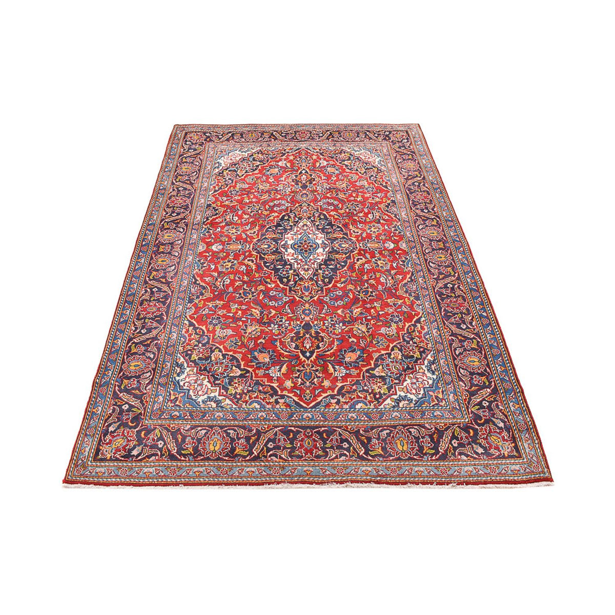 Perser Rug - Keshan - 230 x 142 cm - red
