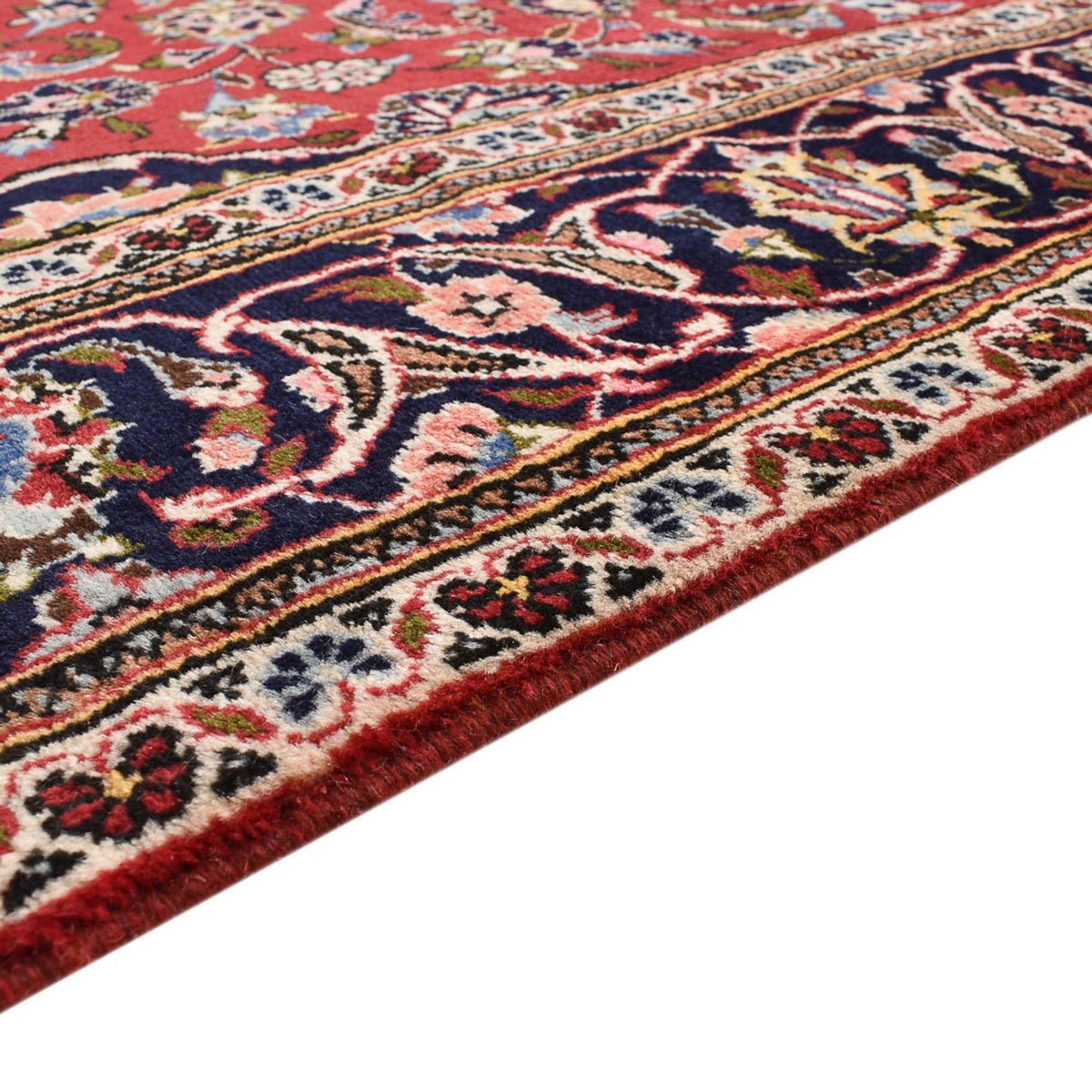 Perser Rug - Keshan - 248 x 150 cm - red