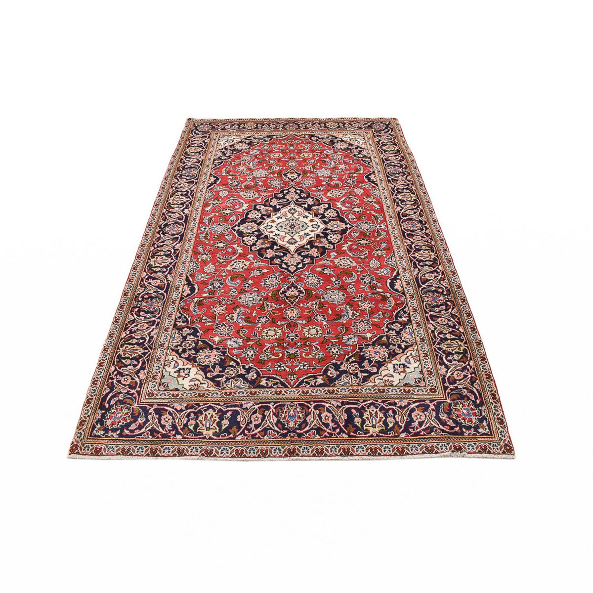 Perser Rug - Keshan - 248 x 150 cm - red