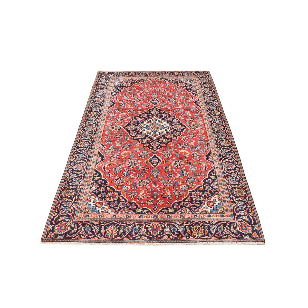 Perser Rug - Keshan - 235 x 140 cm - red