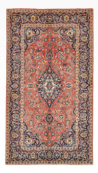 Perser Rug - Keshan - 263 x 146 cm - light red