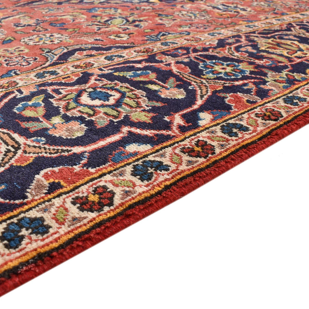 Perser Rug - Keshan - 263 x 146 cm - light red
