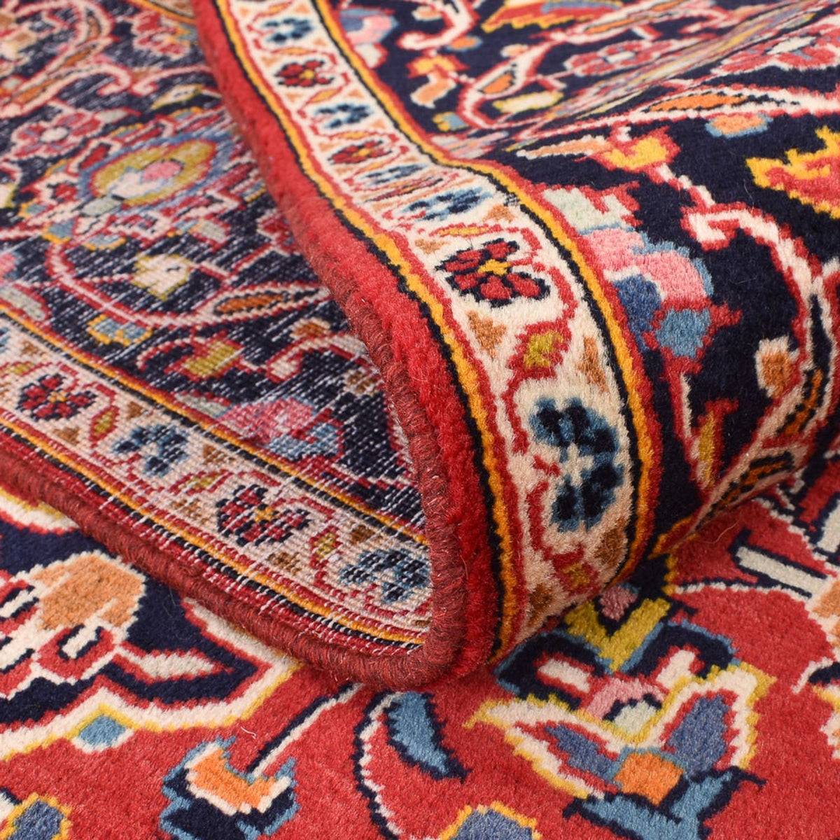 Perser Rug - Keshan - 234 x 147 cm - red