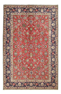 Perser Rug - Tabriz - 296 x 193 cm - red