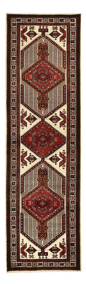 Runner Perser Rug - Nomadic - 338 x 100 cm - red