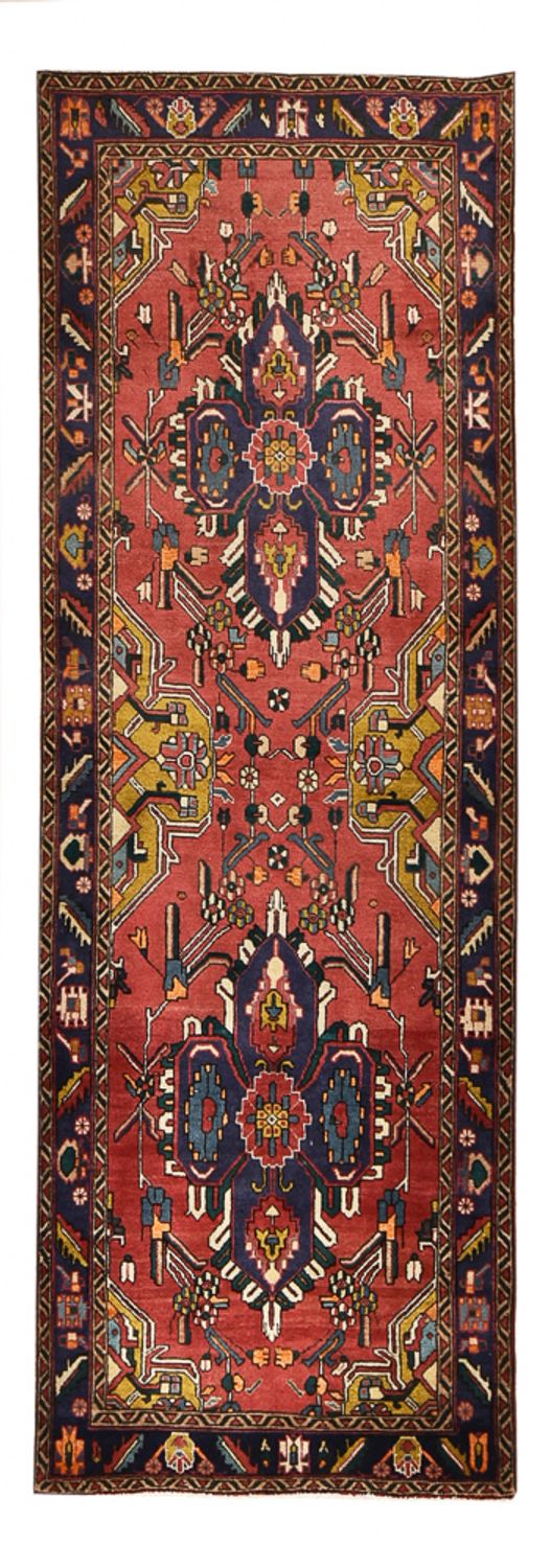 Runner Perser Rug - Tabriz - 338 x 112 cm - red
