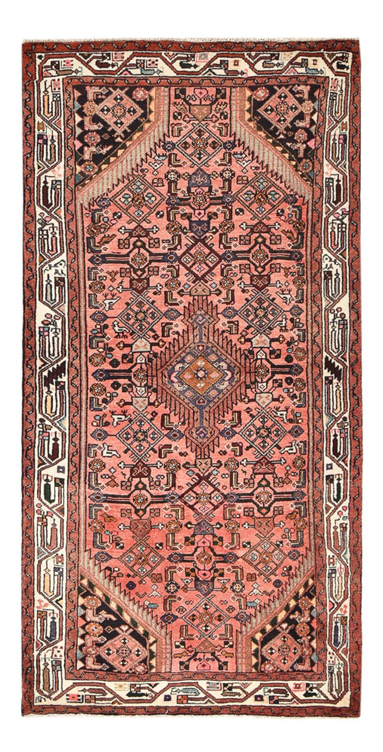 Läufer Perser - Nomadic - 198 x 96 cm - hellrot