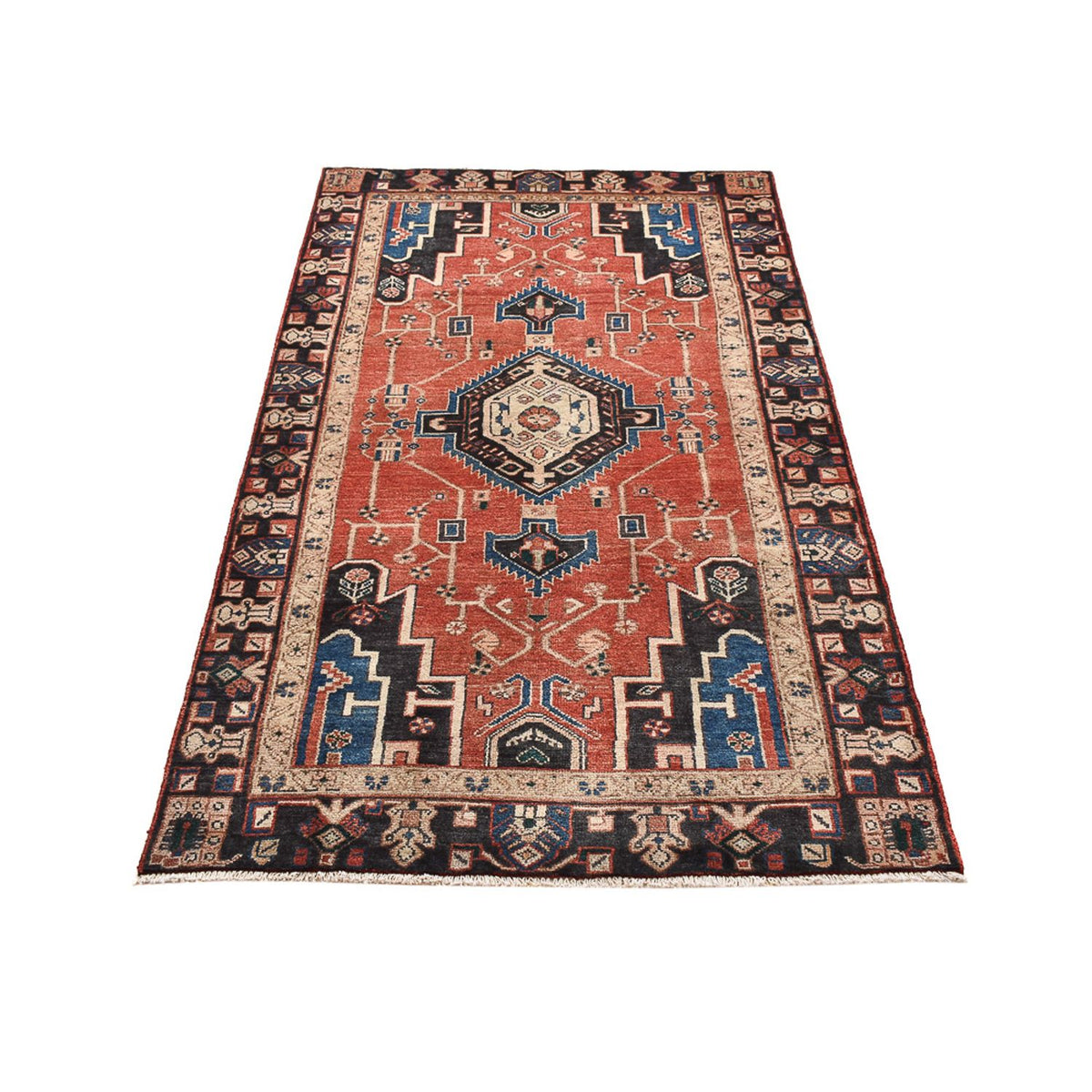 Perser Rug - Nomadic - 208 x 116 cm - multicolored