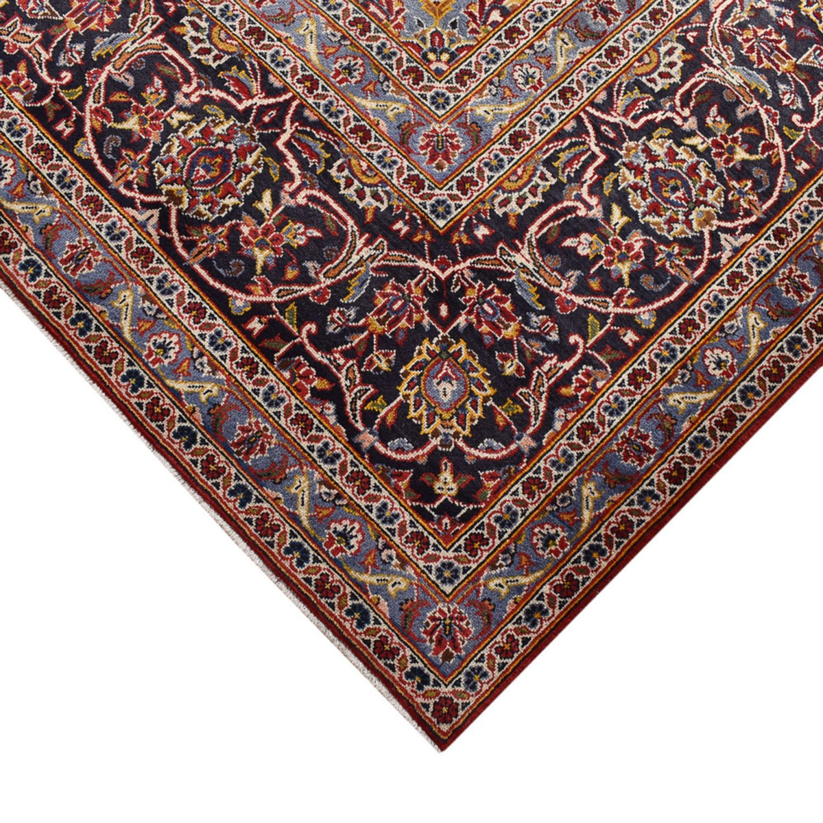 Perser Rug - Keshan - 395 x 296 cm - red