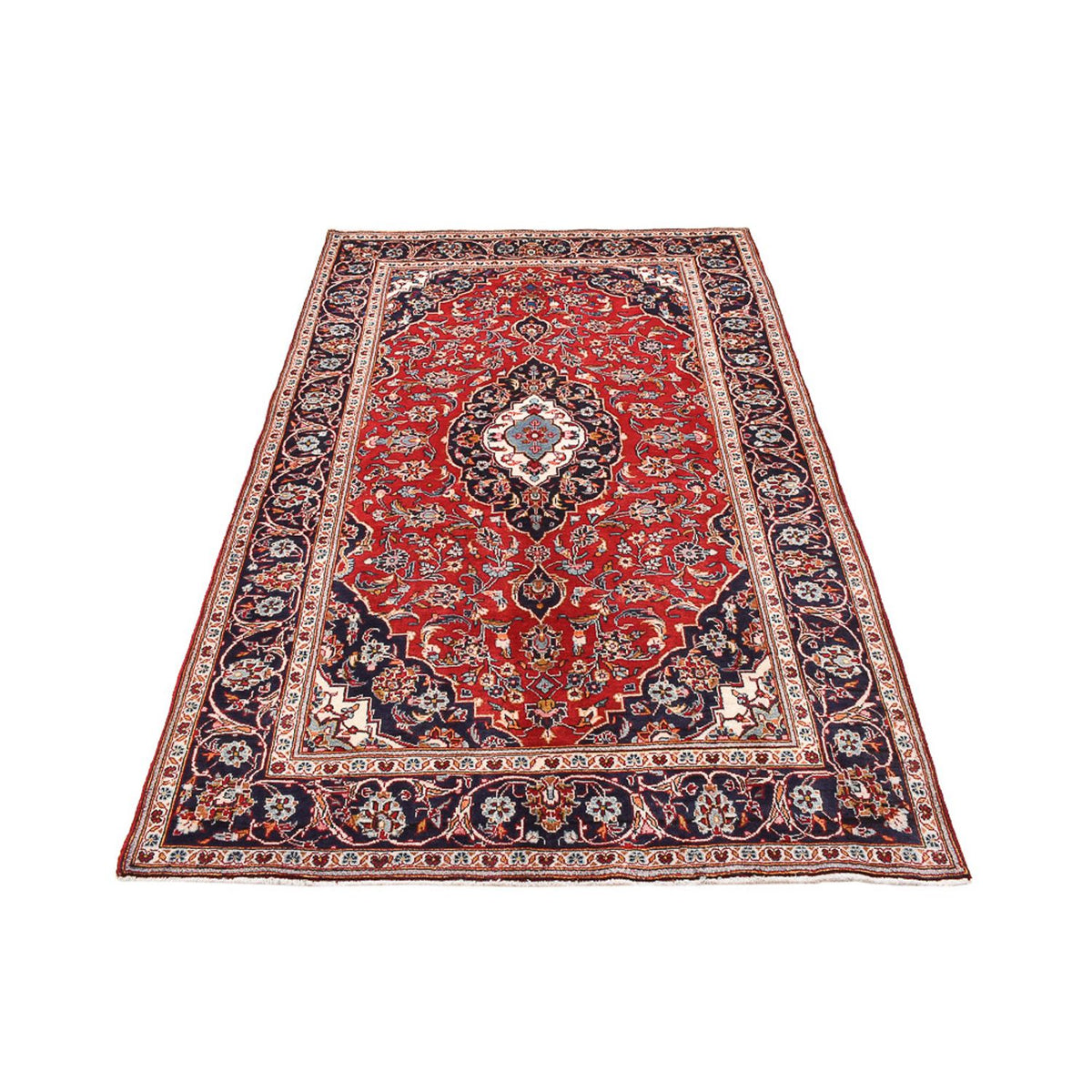 Perser Rug - Keshan - 235 x 148 cm - red