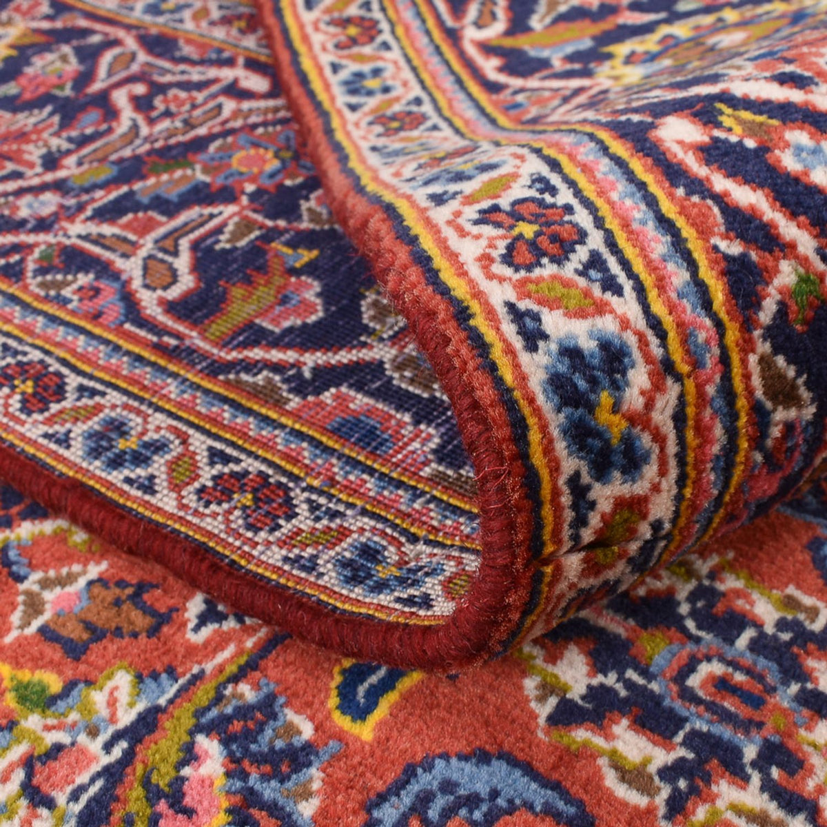 Perser Rug - Keshan - 210 x 140 cm - light red