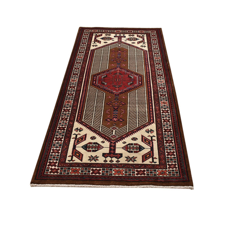 Runner Perser Rug - Nomadic - 222 x 100 cm - red