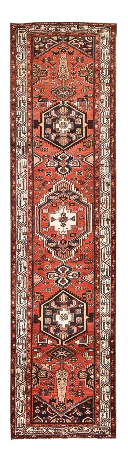 Runner Perser Rug - Bidjar - 406 x 100 cm - terracotta