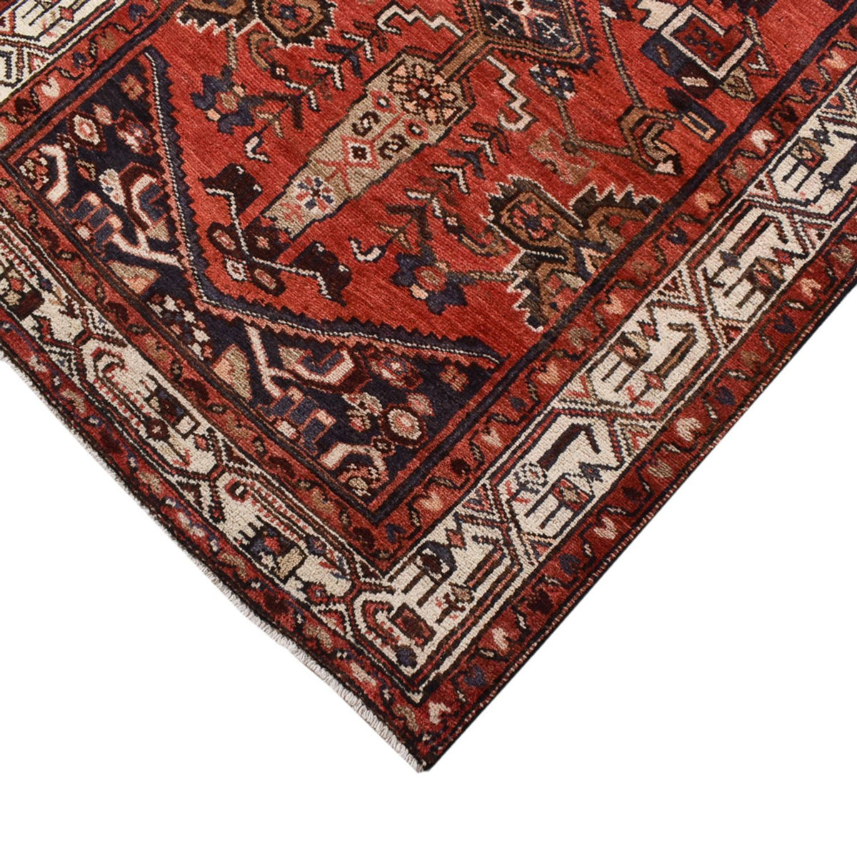 Runner Perser Rug - Bidjar - 406 x 100 cm - terracotta