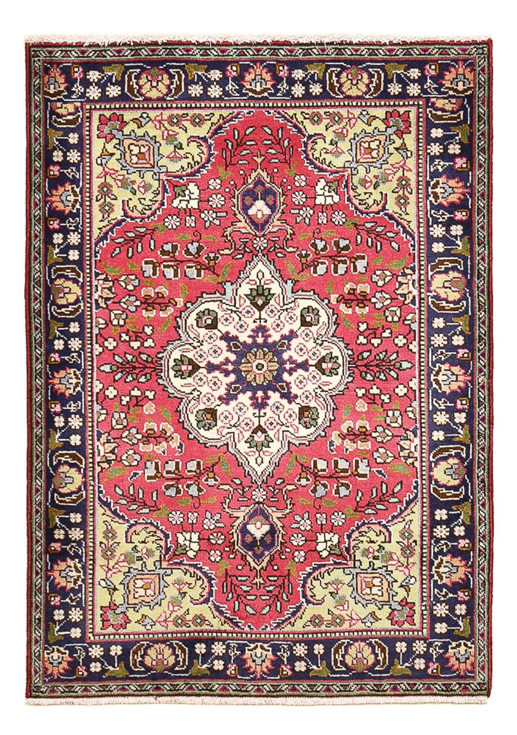 Perser Rug - Tabriz - 143 x 100 cm - light red