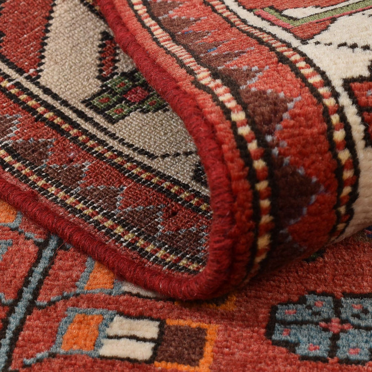 Perser Rug - Nomadic - 135 x 90 cm - red