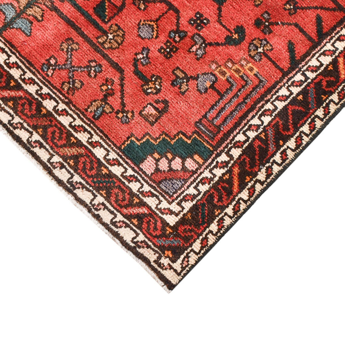 Perser Rug - Nomadic - 130 x 98 cm - red
