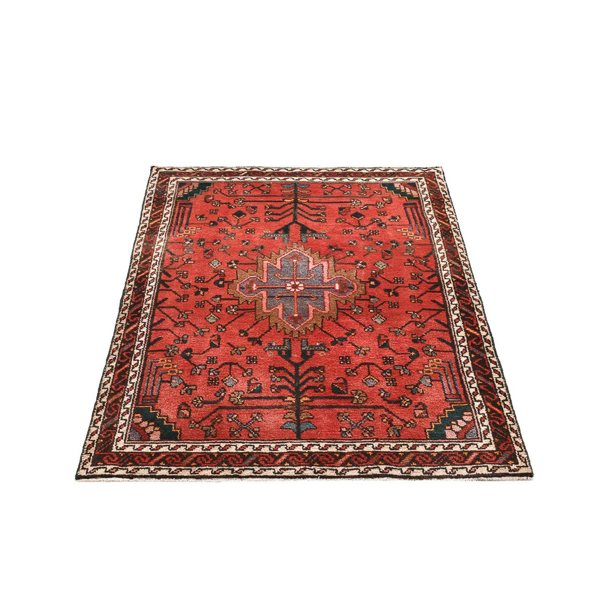 Perser Rug - Nomadic - 130 x 98 cm - red
