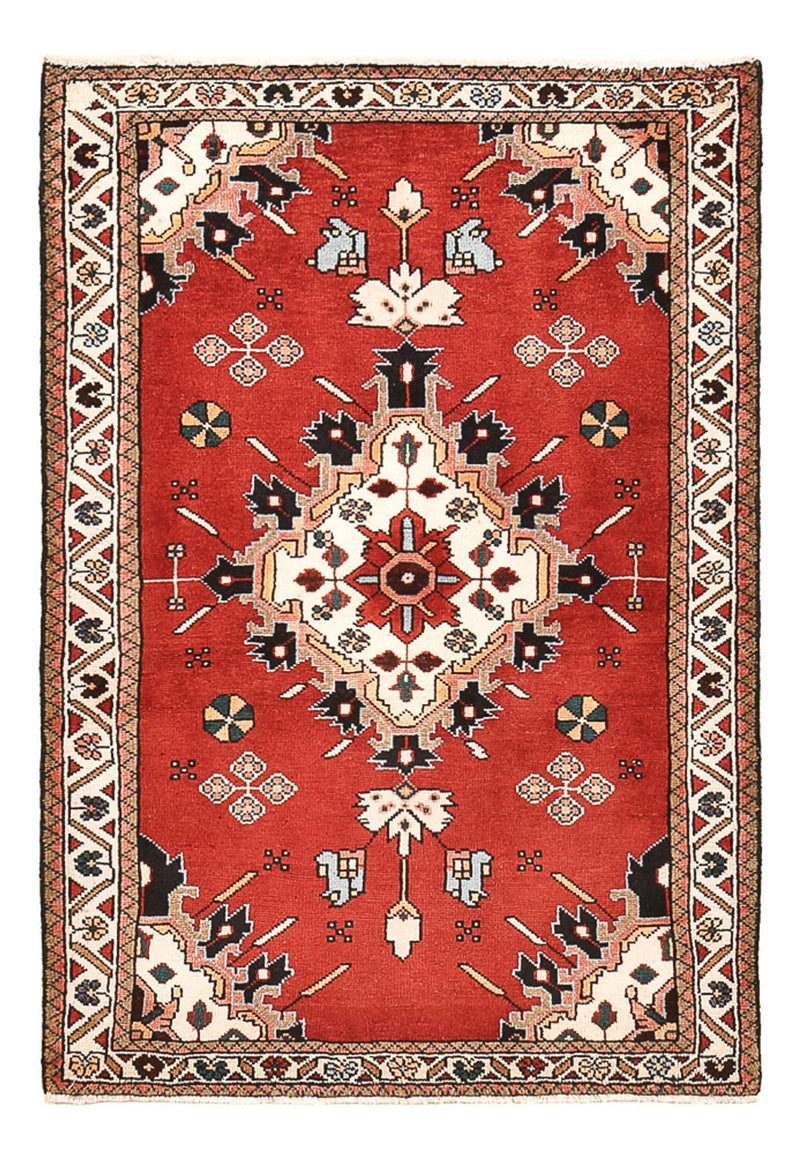 Perser Rug - Nomadic - 133 x 90 cm - red