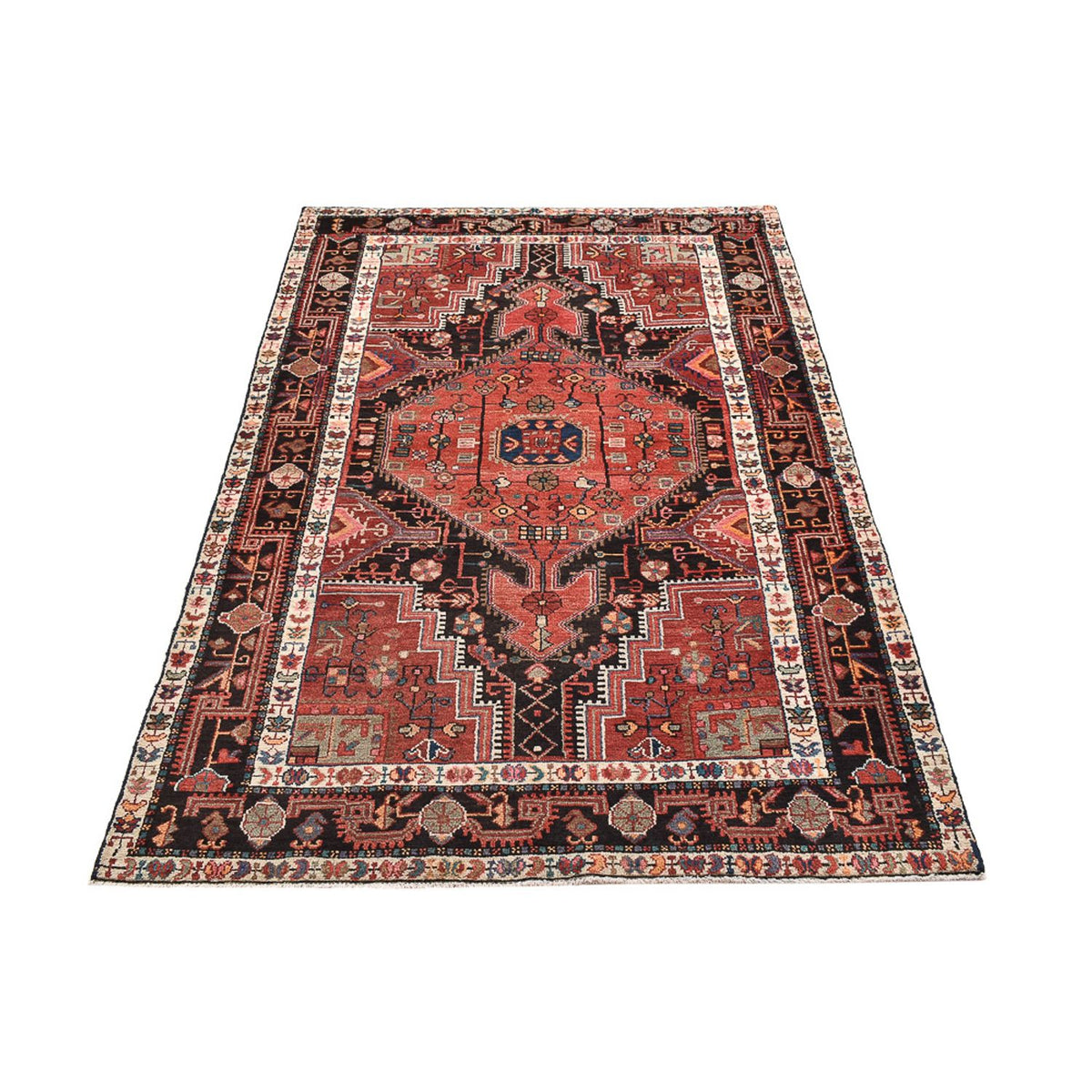 Perser Rug - Nomadic - 198 x 129 cm - light red